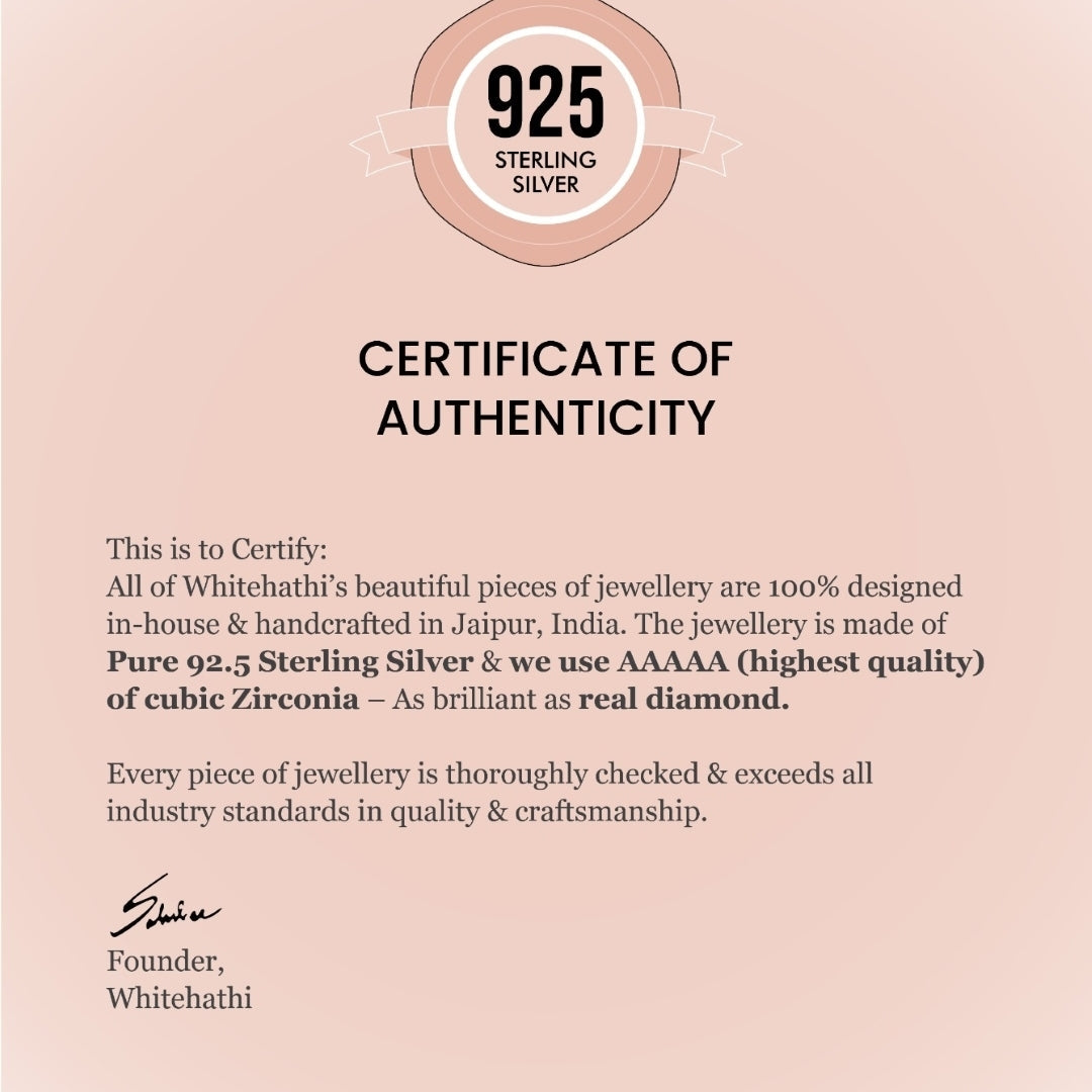 925 Silver/Chandi Star Lightning Anklet