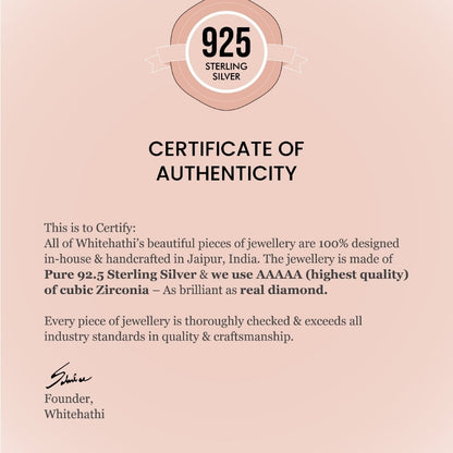 925 Silver/Chandi Star Lightning Anklet